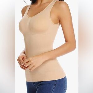 NWT JOYSHAPER Women's Cami Shaper Tummy Control Padded Bra Camisole Body Shaper